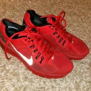 NiKE AIR MAX 2013 Red Men RUNNING SHOES Sneakers